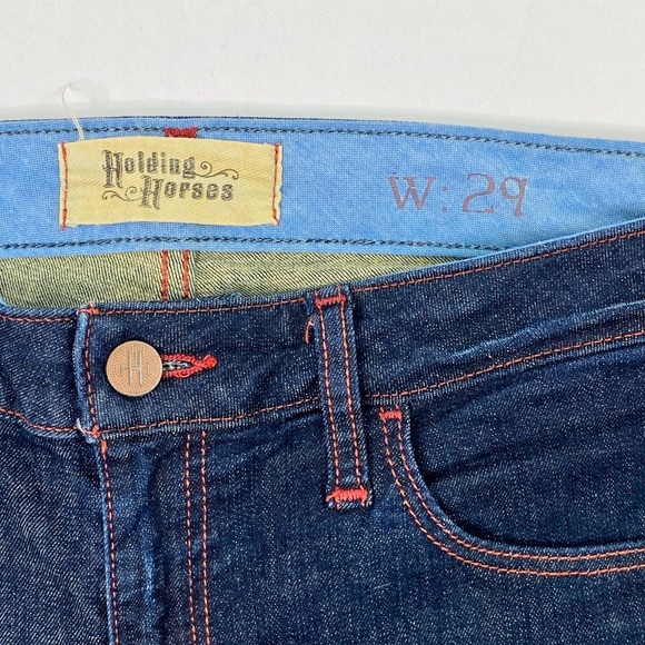 Anthropologie Holding Horses Straight Leg Jeans 29 - Picture 5 of 8